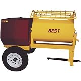 Best Construction Equipment Mortar Mixer With Honda Engine - 8 Cubic Ft., 8 HP