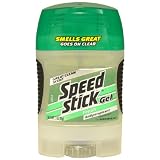 Speed Stick Antiperspirant/Deodorant Gel, Fresh Scent, 3-Ounce Sticks (Pack of 6)