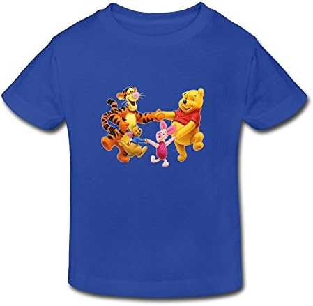 CAILHBABY Kid's Toddler Winnie The Pooh Cartoon Movie Age 2-6 T-shirt RoyalBlue 4 Toddler
