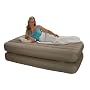 Intex Comfort Airflow Twin Airbed Nylon Flocked Airbed Set