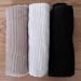 Ripple Guest Towel Set of 3 - Black Series