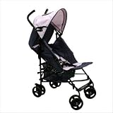 41tEayqO3 L. SL160  Aluminum 5 Position Stroller Color: Black and Gray