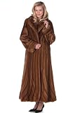 Review   / Mink Coat - Trumpet Hemline Golden Mink