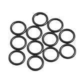 uxcell　Oリング　オイルシールガスケット　耐摩耗性　ラバー製　ガスケットワッシャー　１２個入り