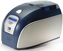 Zebra P120i - Plastic card printer - color - dye sublimation/thermal resin - 2.1 in x 3.4 in up to 120 cards/hour (color) - capacity: 100 cards - USB