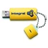 Integral INFD4GBSPLY Splash Cl� USB 2.0 4 Go Jaune