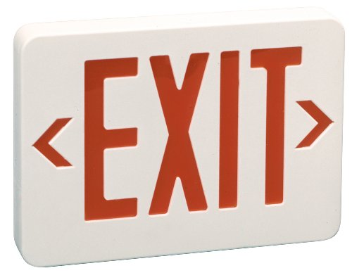 Preferred Industries E1025R LED Red Exit Sign