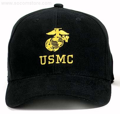 MARINE - USMC - United States Marine Corps - Military Gear - Baseball Cap / Hat One Size Fits Most