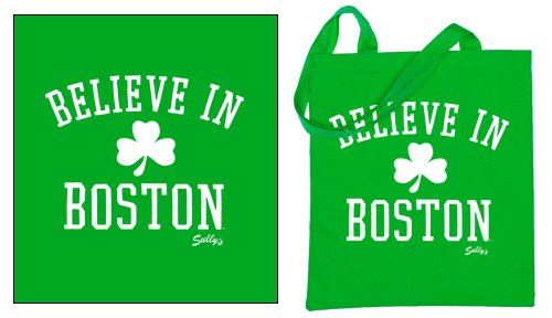 Believe in Boston Tote Bag
