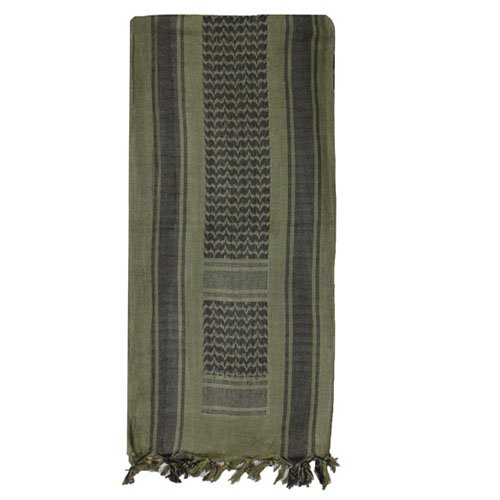 Fox outdoor products tactical shemagh, olive drab/black…