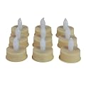Battery Operated Tea Lights - Ivory (9 pk)