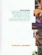 PRODUCTION/OPERATIONS MANAGEMENT