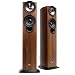 KEF iQ50WA Floor Standing Speaker (Single, Walnut)