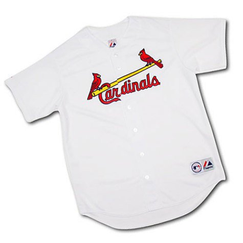 Youth St. Louis Cardinals Home Replica Team Jersey - S 8