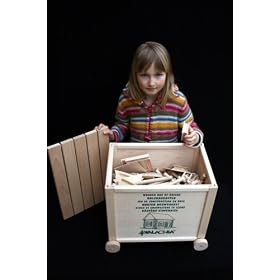 Vario XL+Fort Box of Wooden Bricks 378 piece set