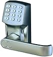 Electronic Keyless Door Lock Set - Satin Nickel (For Right-Hinged Doors Only)