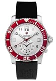 Black Friday Victorinox Swiss Army Men039s 241177 Maverick II Black Rubber Red Accent Chronograph Watch Best Offer
