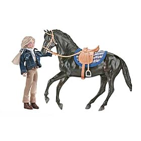 Click here to buy Breyer Stevie and Belle Gift Set by Breyer.