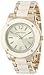 Anne Klein Women's 109180IVGB Gold-Tone and Ivory Plastic Bracelet Watch