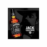 Jack Daniel's Bottle (40x40) - Art Prints - 40x40cm - Art247 Poster Print