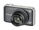 Canon PowerShot SX220 HS Digitalkamera (12 Megapixel, 14-fach opt. Zoom, 7,6 cm (3 Zoll) Display, Full HD, bildstabilisiert) grau