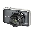 Canon PowerShot SX220 HS Digitalkamera (12 Megapixel, 14-fach opt. Zoom, 7,6 cm (3 Zoll) Display, Full HD, bildstabilisiert) grau