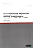 Der Geschlechterkonflikt in ausgewählten Werken Arthur Schnitzlers unter besonderer Berücksichtigung der dargestellten weiblichen Rollenkonflikte