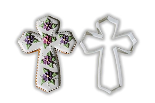 Cross By Tundes Creations Cookie Cutter - LARGE - 4 Inches