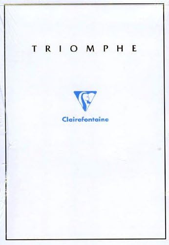 Clairefontaine Triomphe Lined White Writing Paper