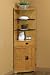 Kitchen & Housewares : Craftsman Corner Storage Cabnt Corner Light Oak