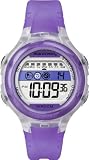 Timex Unisex Marathon Digital Watch T5K4274E With Bright Purple Resin Strap