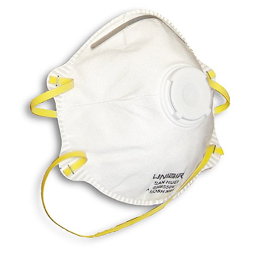 NIOSH N95 Respirator Flu Face Mask - Exhalation Valve for More Natural Breathing On Sale