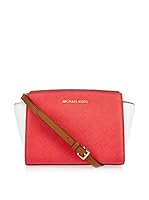 Michael Kors Bolso bandolera Selma Md (Fucsia)