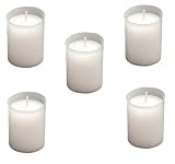 Biedermann & Sons 5 Unscented White Votive Candles In Holders 41tF3L%2Bt1ZL. SL160 Biedermann & Sons 5 Unscented White Votive Candles In Holders