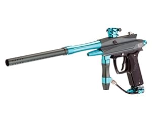 Azodin KDII Semi-Auto Paintball Marker - Grey / Cyan