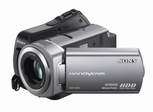 Sony DCR-SR75E Hard Disc Drive Handycam with X25 Zoom