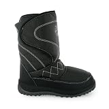 62t Kids Boys Black Wellington Snow Boots Size 11 2 Uk
