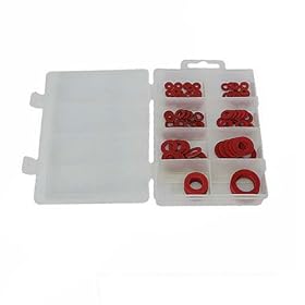 Silverline 110pc Red Washers