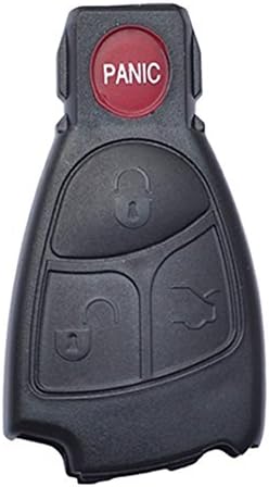World Auto New 4 Buttons Mercedes-Benz Smart Key Remote Case Shell for E C R CL GL SL CLK SLK No Chips Inside