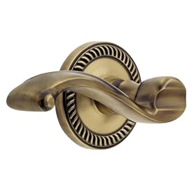 Click here to buy Grandeur GS10-GEOCHM-VB Georgetown Rosette with Chambord Knob, Passage, Vintage Brass... by Grandeur.