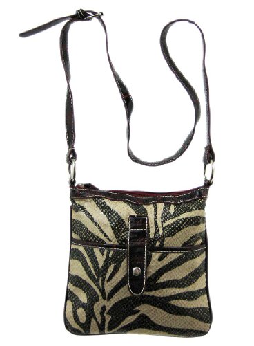 Glittery Gold Zebra Print Burgundy Trim