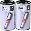 Ultralast Aa To C Converter Shells