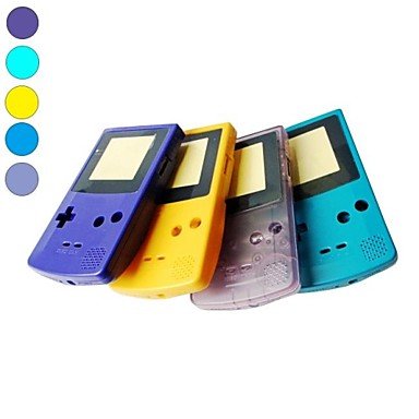 ViCreate Full Housing Shell Case Cover Replacement for Nintendo GBC Gameboy Color Console , Blue