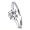 Sterling Silver Ring Round Cubic Zirconia CZ Solitaire Ring 2 ct - Women's Engagement Wedding Ring Size 5