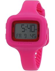 Converse Womens VR025615 Understatement Classic Digital and Pink Silicone Strap Watch