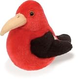 Hawaiian I'iwi - Audubon Plush Bird (Authentic Bird Sound)