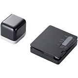 ELECOM iPhone・iPod用モバイルチャージャー 充電式リチウムイオン電池搭載 AC充電器付 ブラック DE-RKJ1ACBK
