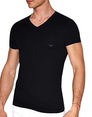 Eagle Stretch Cotton V-Neck T-Shirt