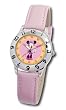 Disney Kids' Minnie Mouse Time Teacher Pink Leather Strap Watch #D033S401