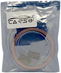 Carso purple 2x 90mm Car Truck COB Led Angel Eyes Halo Ring Light 9v-30v